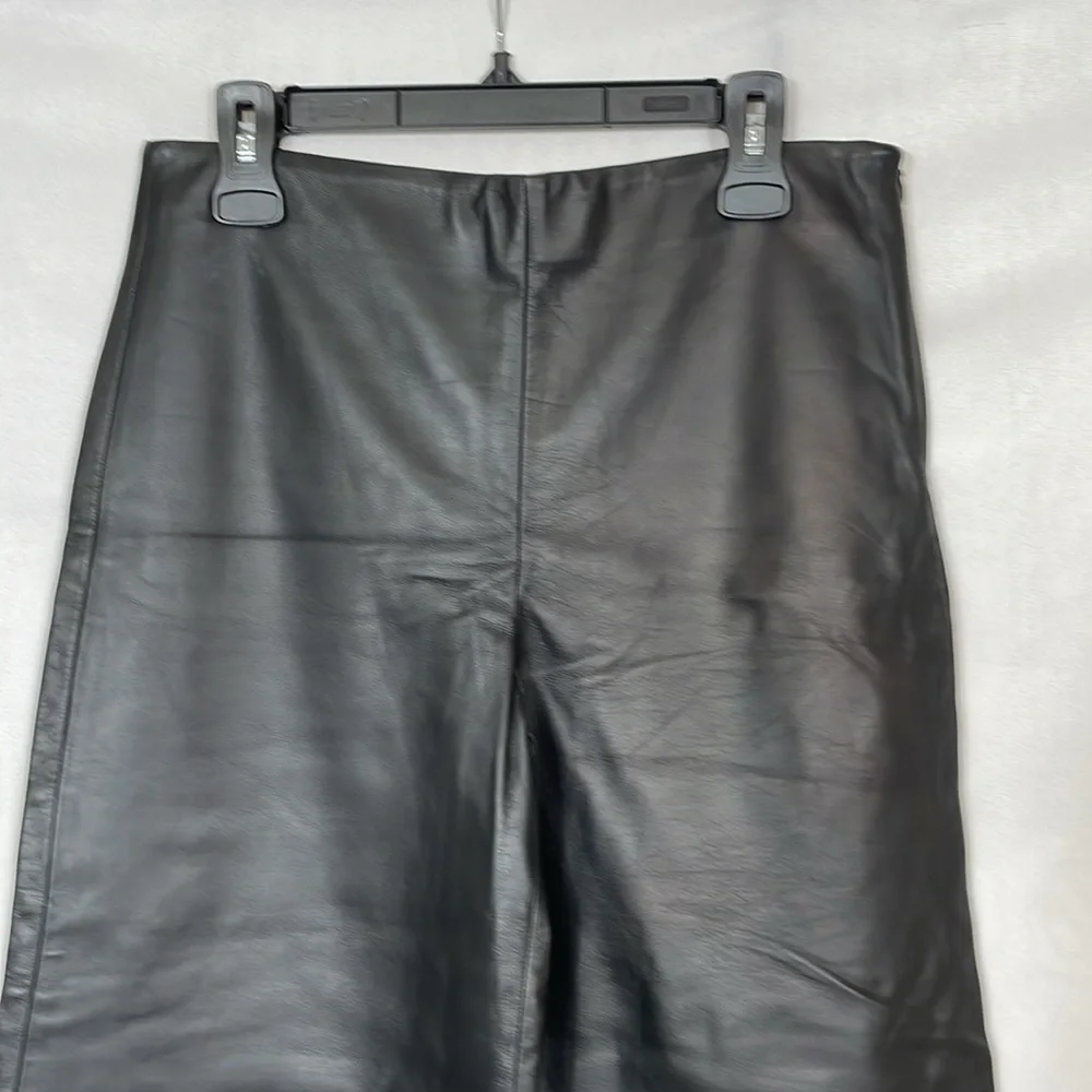 Adam Lippes culottes cropped pants Approximately Size 8 10 Black - Picture 4 of 14